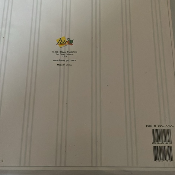 Vintage 2004 Havoc Wedding Memory Record Book-Embroidered Wedding Cake on Front - Picture 2 of 7